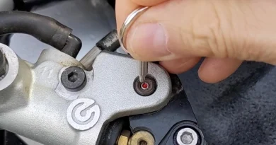 Inserimento antifurto hexlox su moto