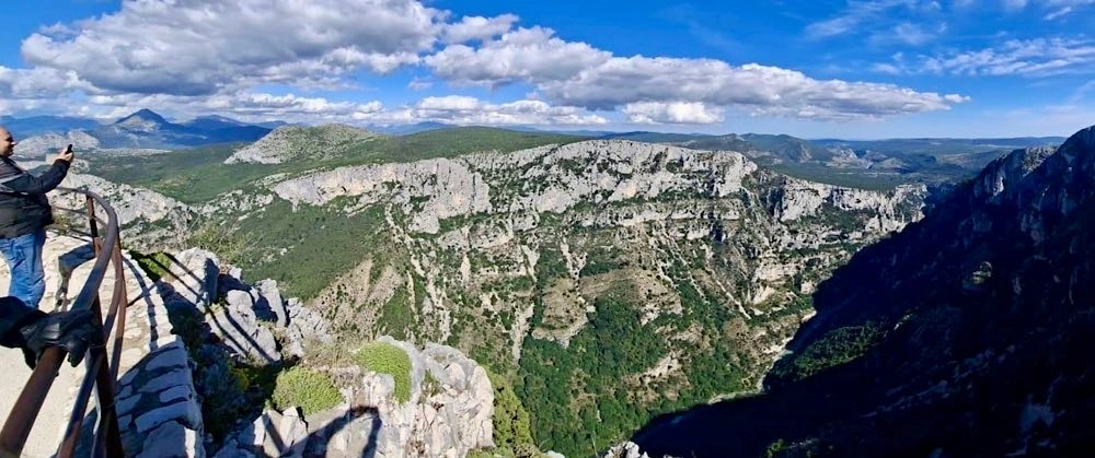 Panorama dalla Route des Crêtes