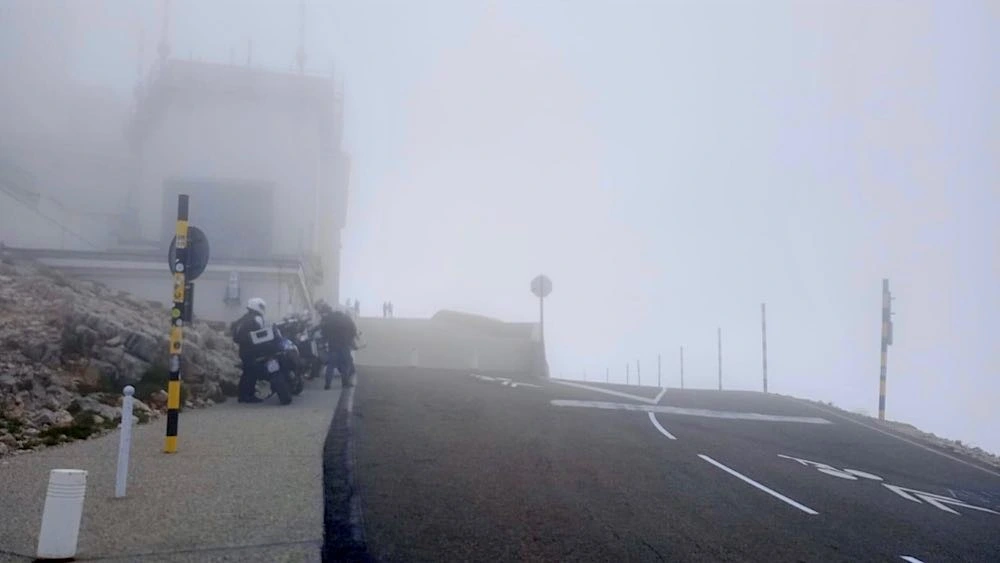 Nebbia sul Mont Ventoux